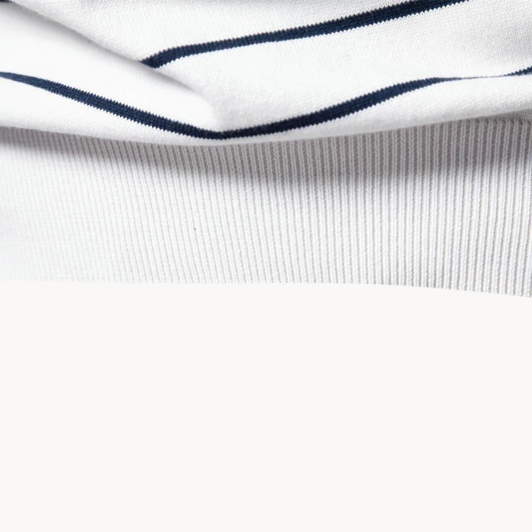 Atlantic Stripe Cotton Sweater | Lupi