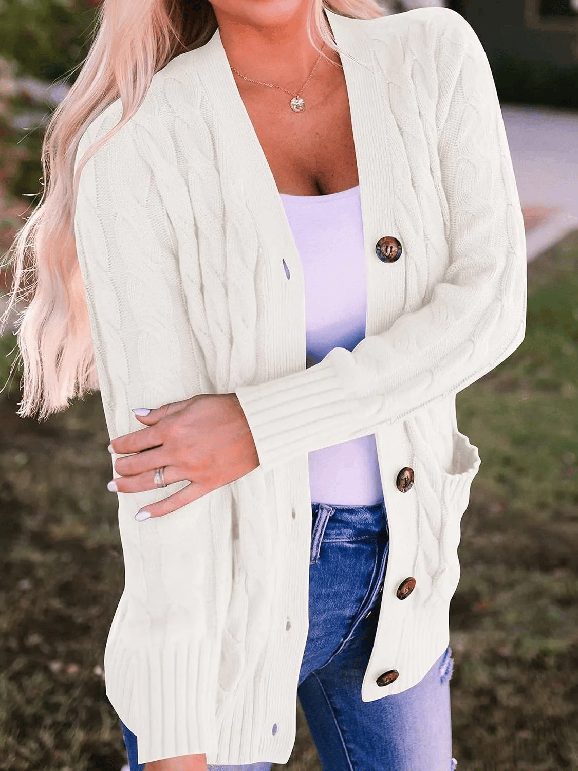 Velora – Chic Button Down Cardigan