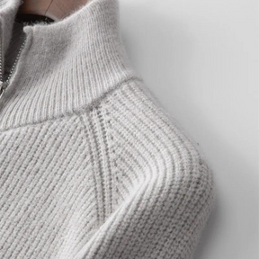 Colton Cashmere Zip Sweater | Lupi