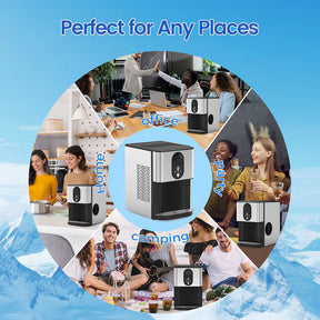 💥 Clearance Sale - Nugget Ice Maker ❄️✨ 44 lbs/Day Self-Dispensing Ice 🧊