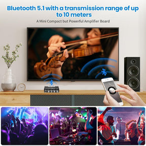AudioForge – Compact Bluetooth Amp Module