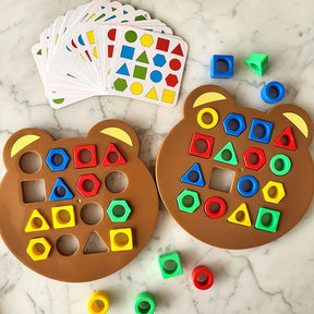 ShapeWise – Montessori Wooden Shape Matching Puzzle Game