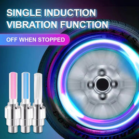 NeonSpin Lights – LED Tire Valve Glow