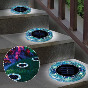 NightMosaic – Waterproof Solar Pathway Lights