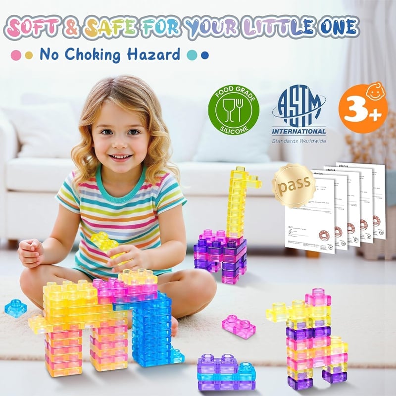 JellyCraft – Squishy Stacking Blocks for Creative Play