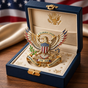 FreedomMark – Patriotic Anniversary Brooch