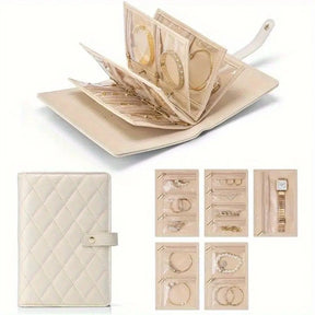 LunaVault - Portable Jewelry Organizer Book
