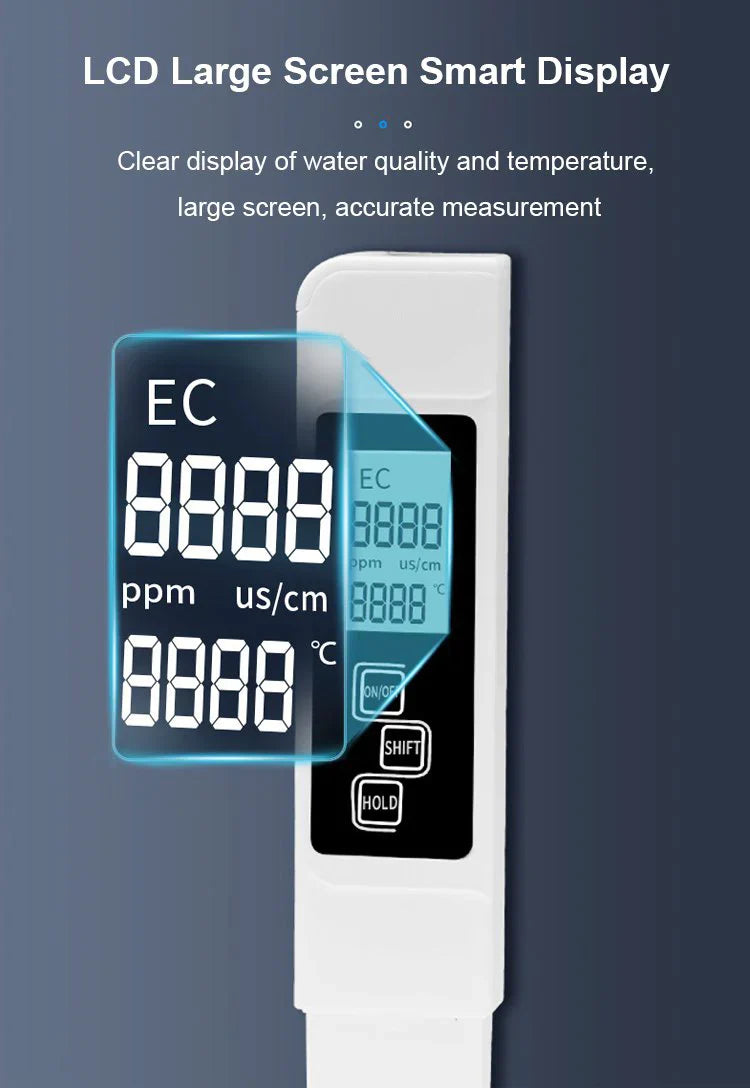 AuraPure – Digital TDS Water Quality Tester