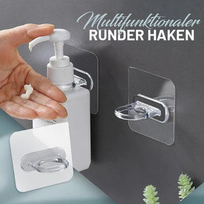 HookEase – Multifunctional Round Wall Hooks