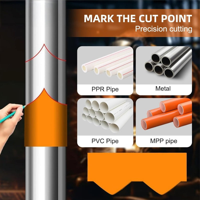 SaddleTrace – Precise Pipe Layout Marker Tool