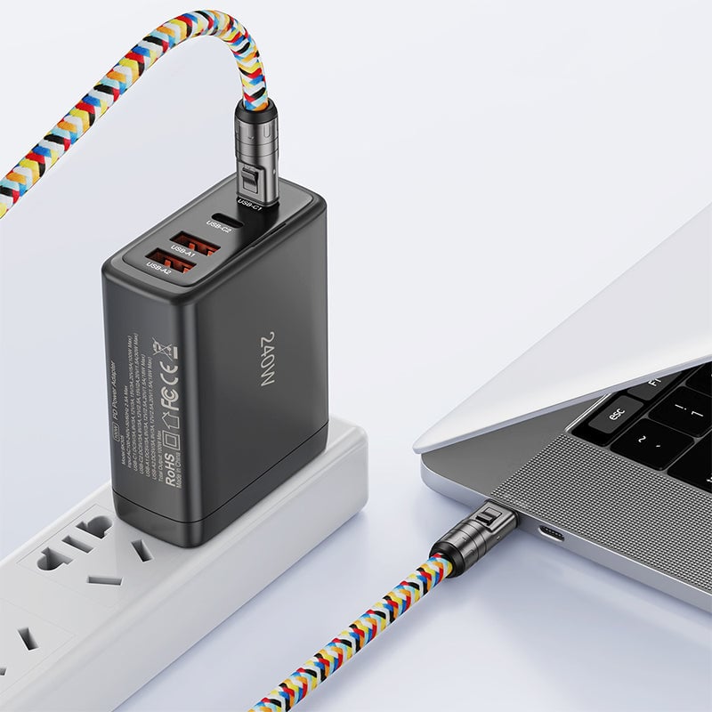 SwiftTether – Fast Charge Data Cable with Phone Lanyard Design