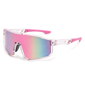 VisionForce – Colorful Mirrored Cycling Sports Eyewear