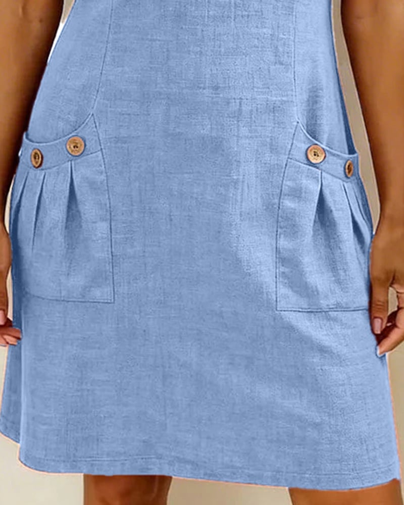 UrbanBreeze Zip – Everyday Cotton-Line Dress