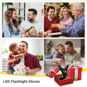 GlowGrip – Hands-Free LED Half Finger Gloves