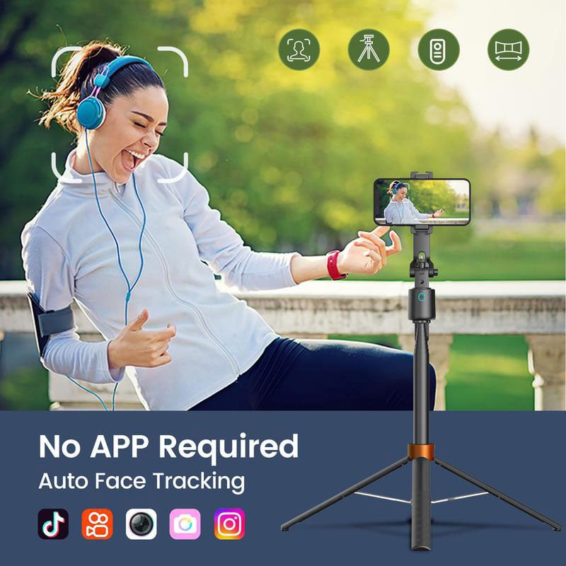 VibeTrack – Smart Selfie Stick Smooth Auto Capture