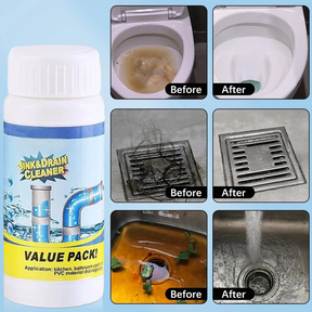 LAST DAY 50% off✨ Powerful Sink Drain Cleaner - All-Purpose Pipe Dredging Powder for Home