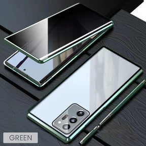 ShieldNova – Magnetic Tempered Glass Case for Samsung S23–S25