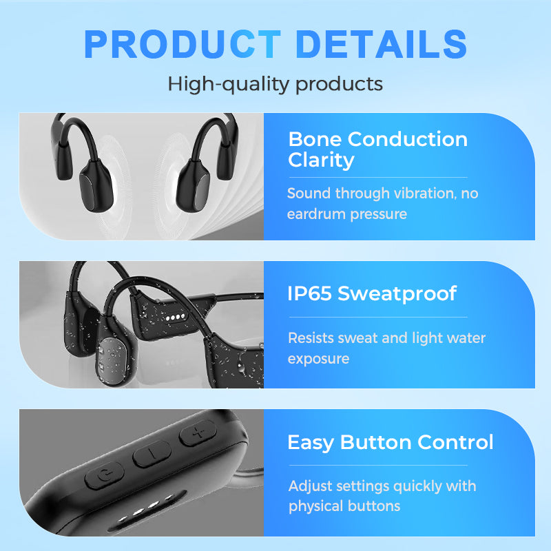 VibraHear – Wireless Bone Conduction Hearing Aid Earbuds
