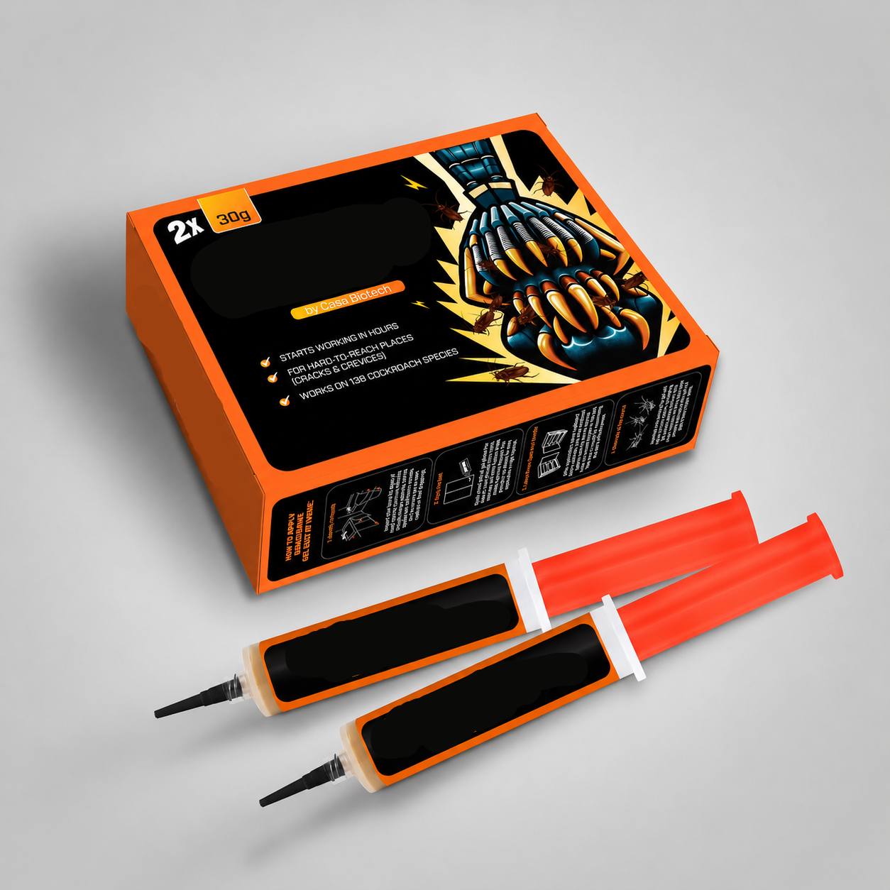 InstaKill Gel – Complete Roach Eradication System
