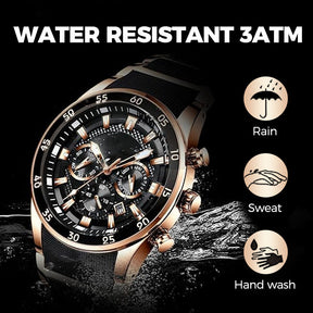 TimeForge – Rugged Men’s Multifunction Watch