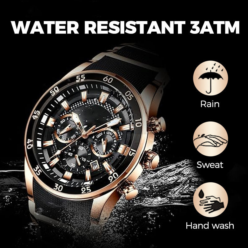 TimeForge – Rugged Men’s Multifunction Watch