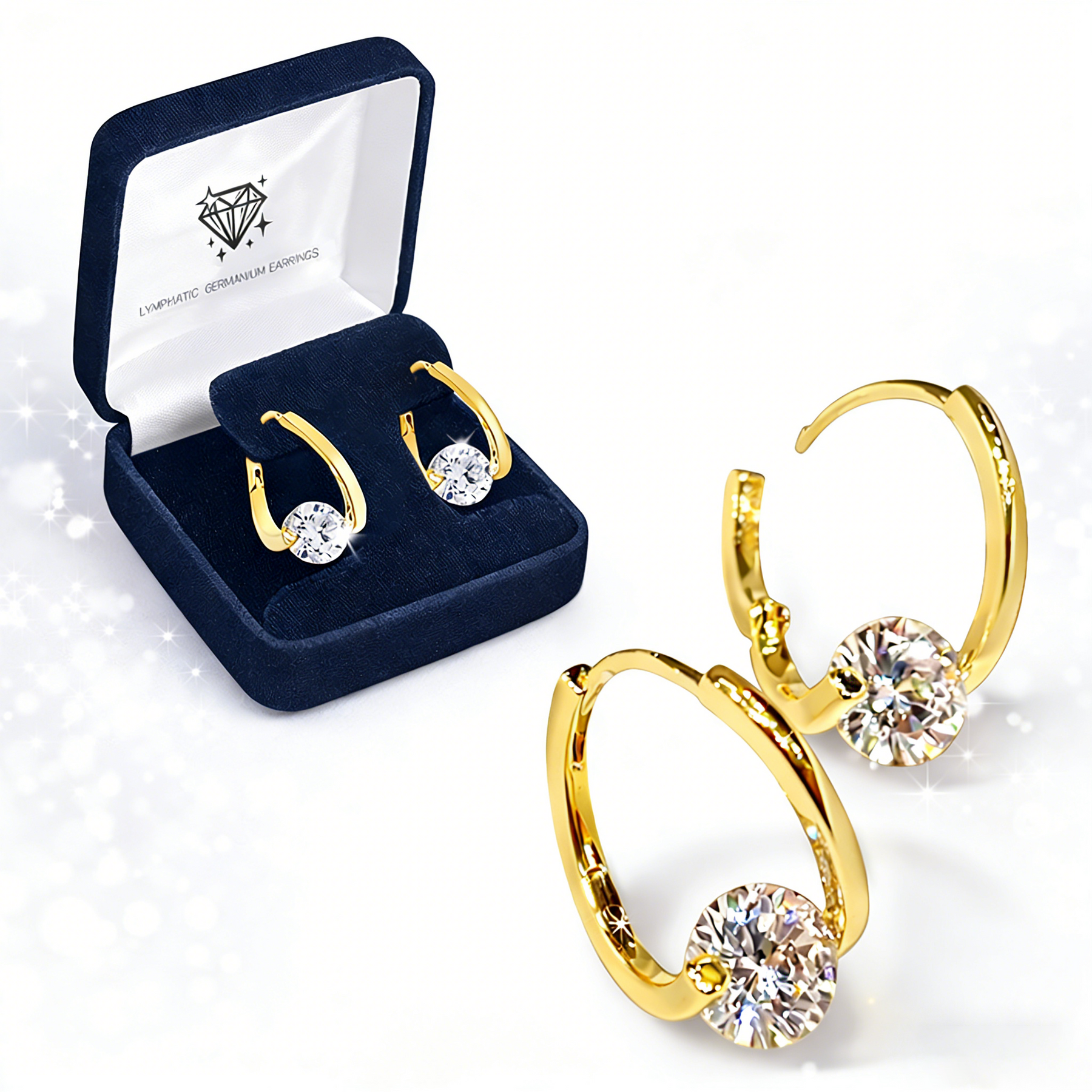 Healuxe – Magnetic Germanium Earrings for Wellness