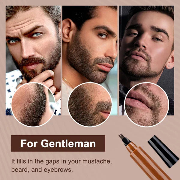 FaceFrame – Precision Beard & Eyebrow Waterproof Pen