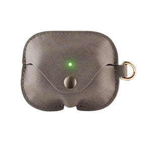 LuxeShield – Premium Genuine Leather AirPods Protective Case