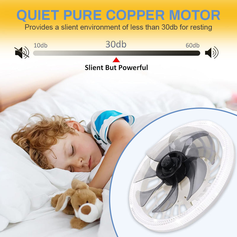 NightBreeze – Quiet Ceiling Light Fan