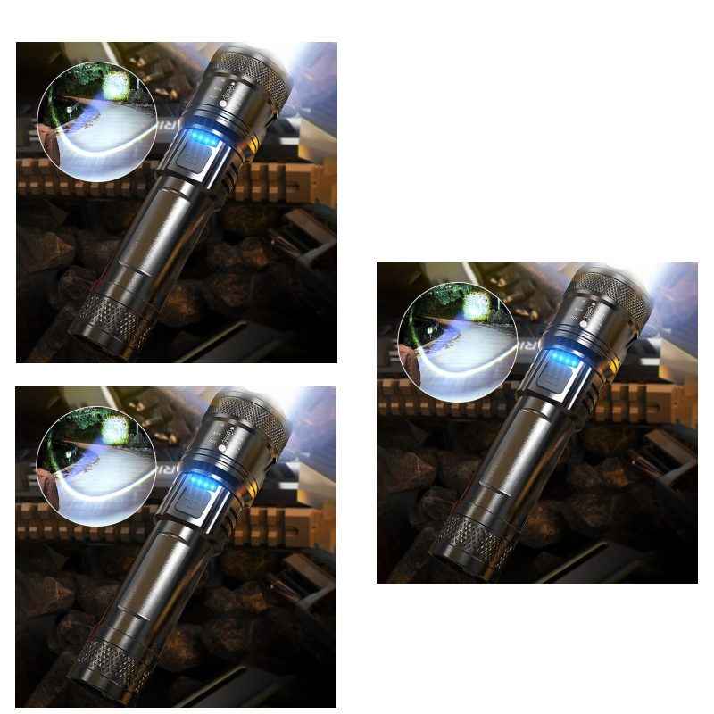 LumeRay – High-Intensity Zoomable Tactical Flashlight