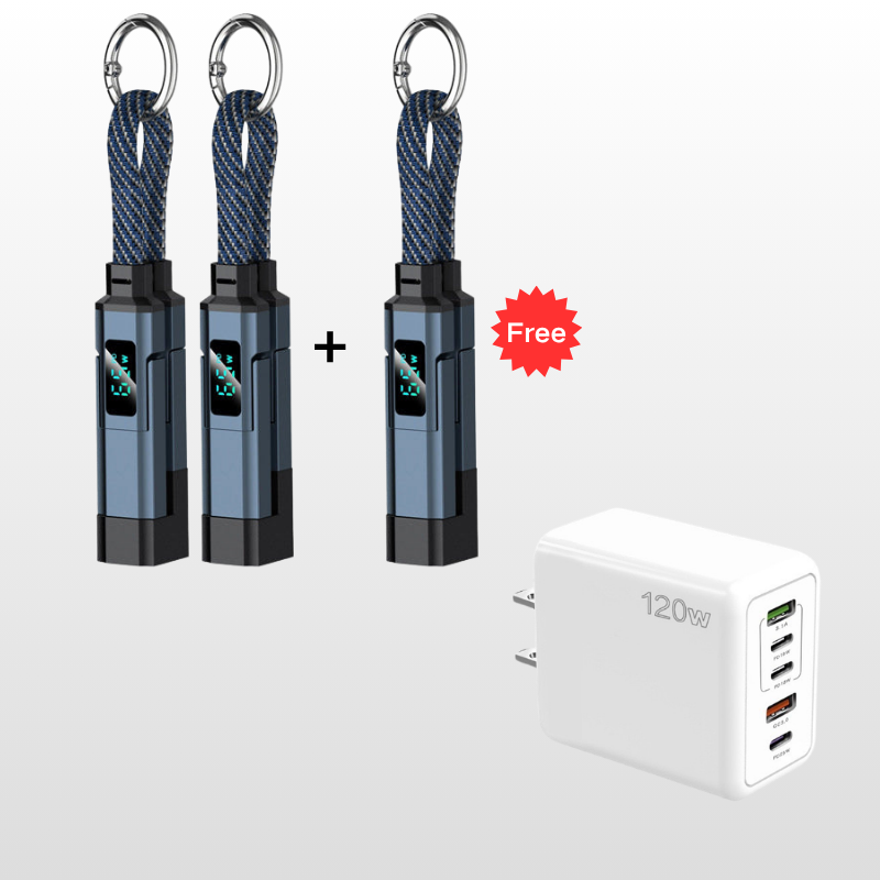 VoltFlex – Digital Display Fast Charge Cable