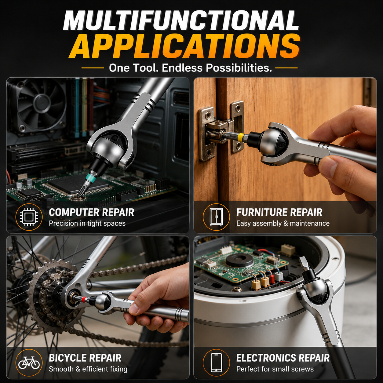 MagnaFix – Precision Magnetic Ratchet Screwdriver Set