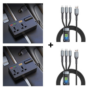 CarvaVolt - Digital Display Power Inverter
