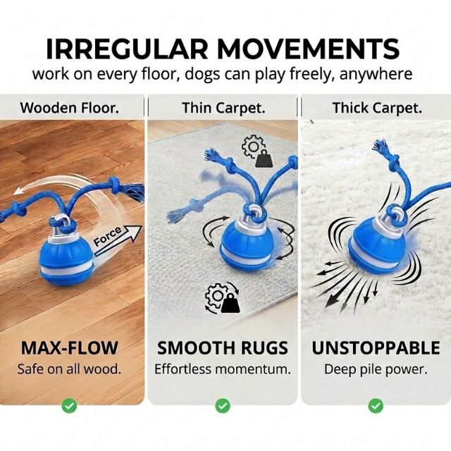 WagRoll – Motion Activated Pet Ball