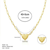 HeartLink – Magnetic Heart Pendant Necklace