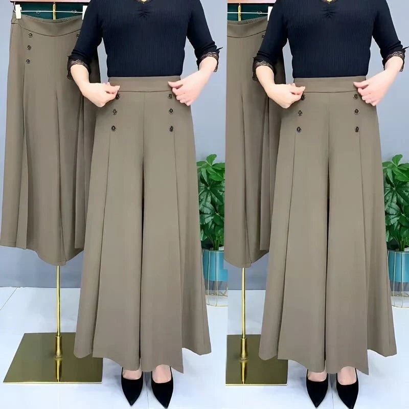 BelleFlow – Flattering Wide Leg Comfort Trousers