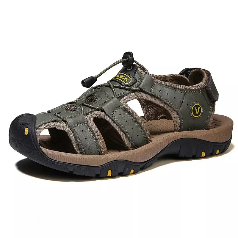 ErgoStride™ • All-Terrain Comfort Sandals for Men
