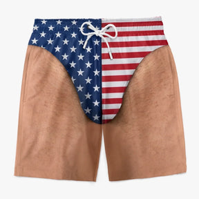 FreedomChill – Personalized Patriotic Swim Trunks