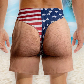 FreedomChill – Personalized Patriotic Swim Trunks