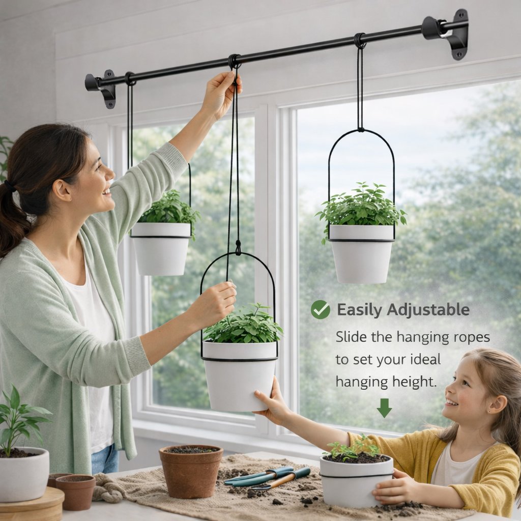 UrbanGreen – Vertical Hanging Garden Set