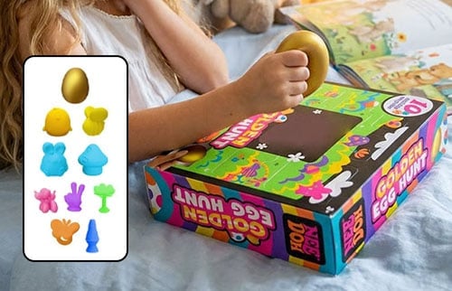 TreasurePop – Golden Egg Treasure Hunt Squishy Toy