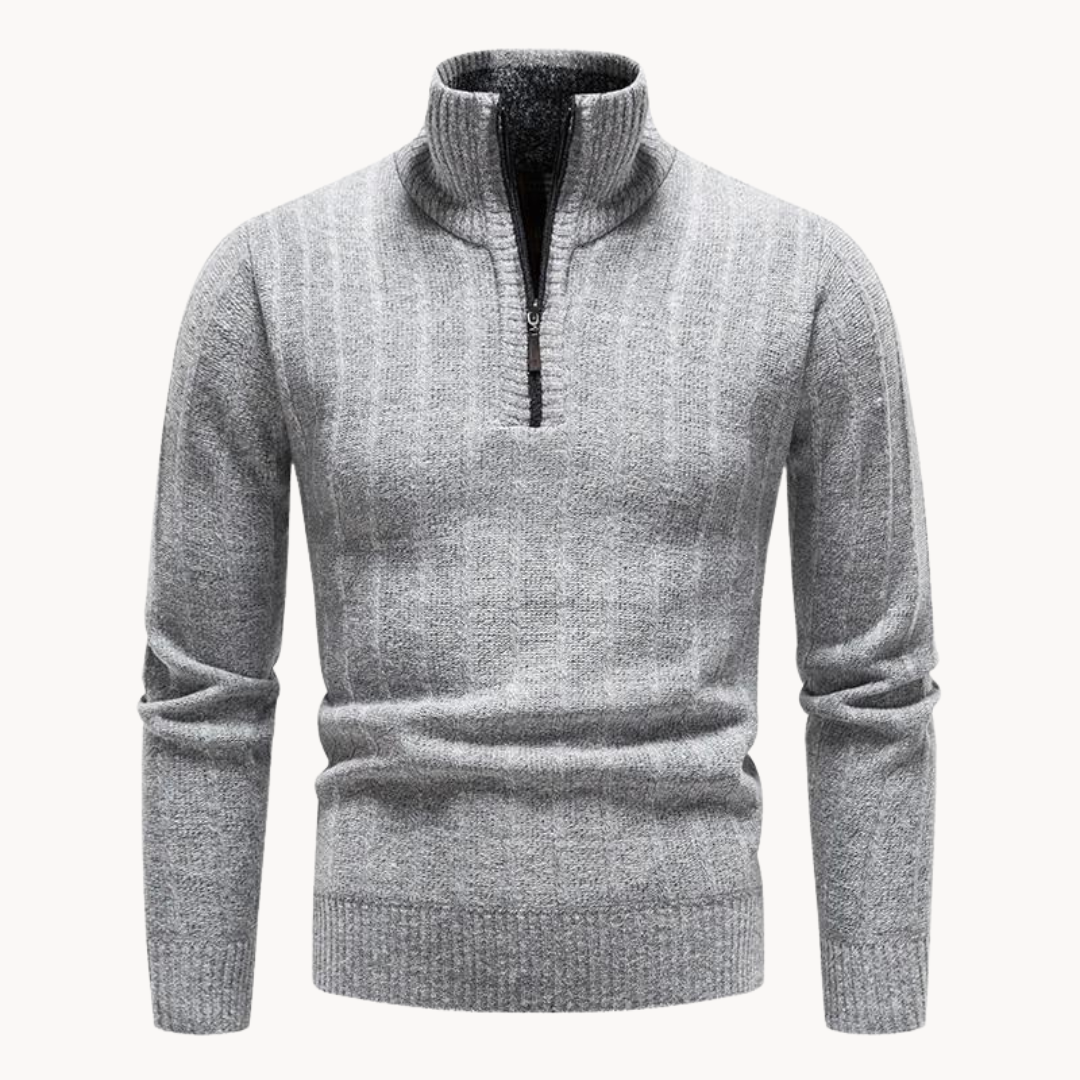 Freddie Quarter Zip Sweater | Lupi