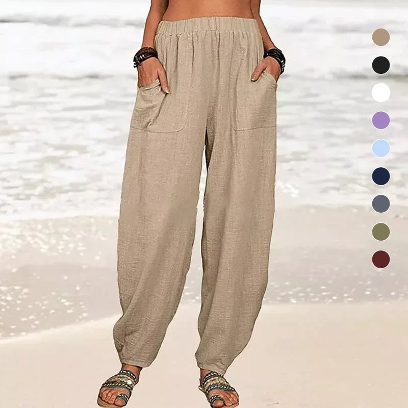 CalmEase – Elastic Waist Comfort Pants