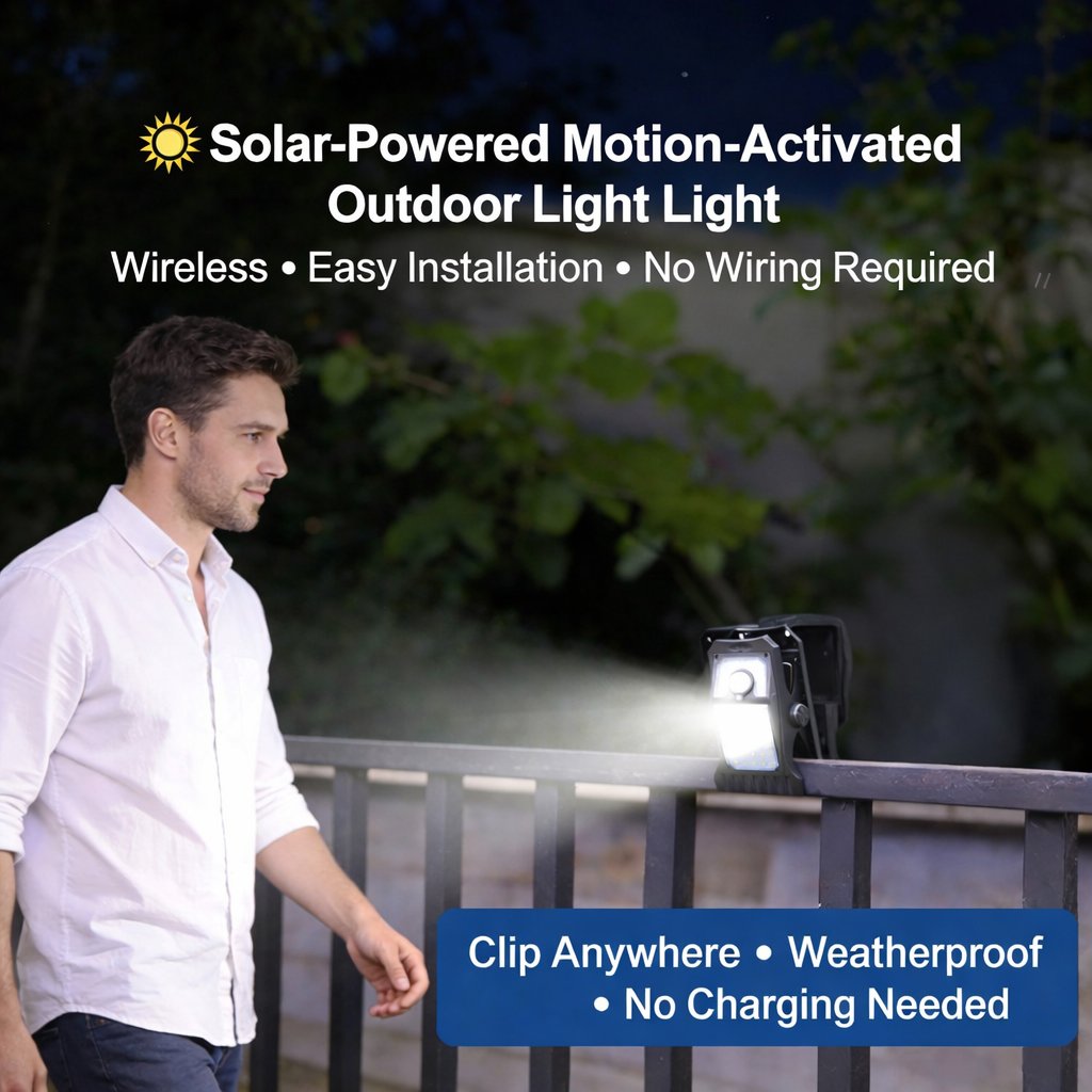 SunBeamPro – Outdoor Solar Motion Sensor Lights