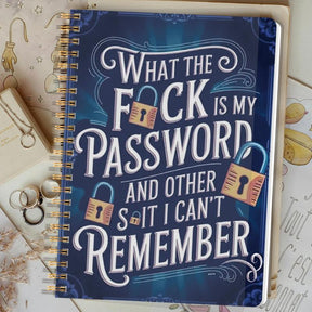 KeyMemo – Humorous Password Keeper Book