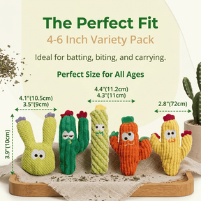 CatnipCove - Cactus Play Toy Collection