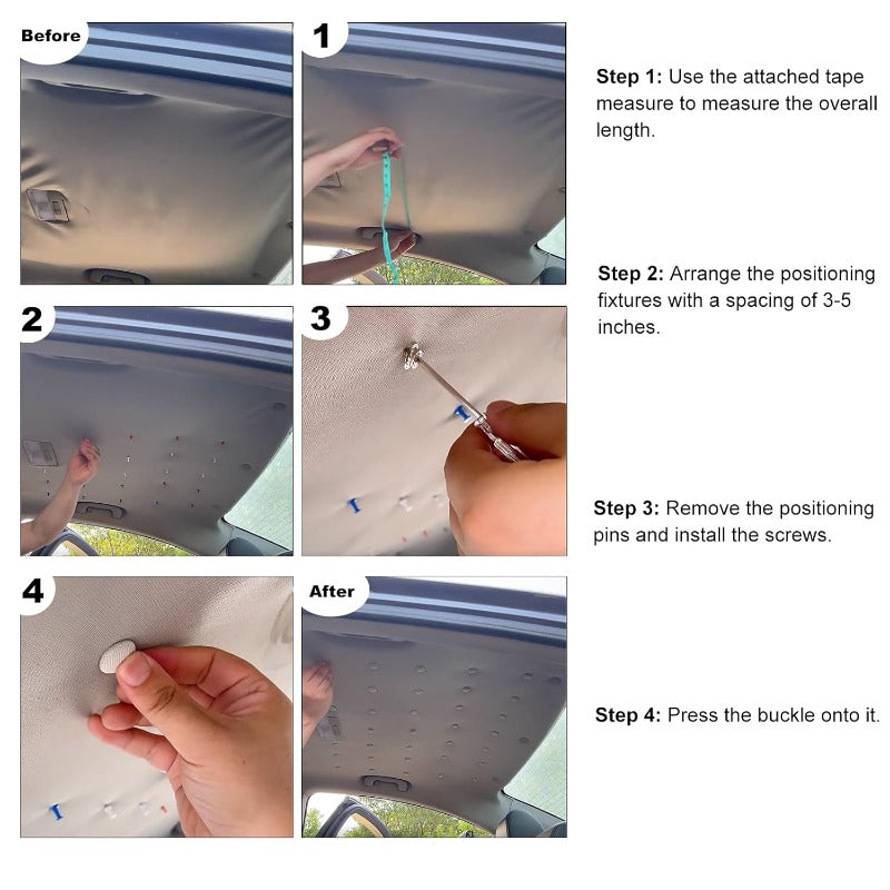 FixLiner – Universal Headliner Repair Kit