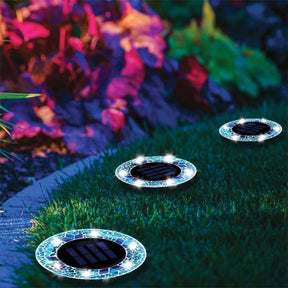 NightMosaic – Waterproof Solar Pathway Lights