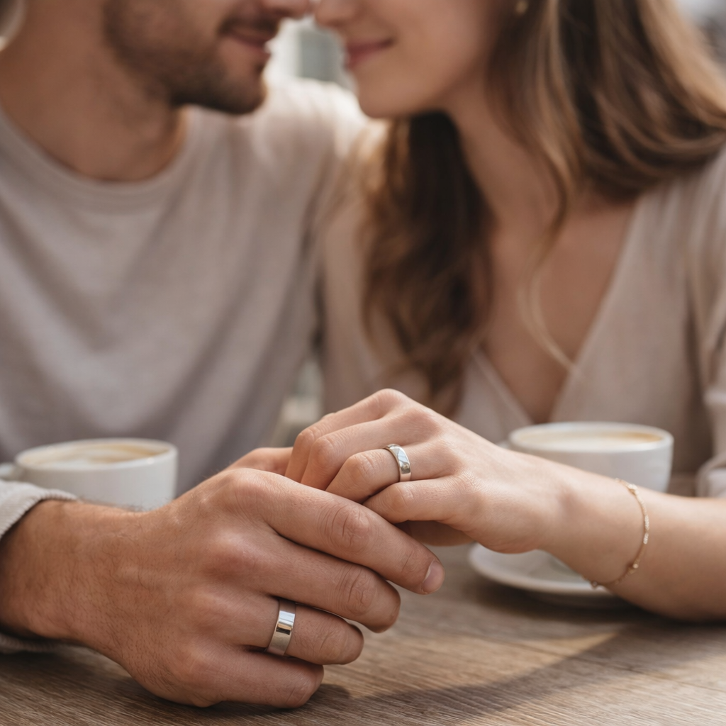 MagnaLuxe – Elegant Stainless Steel Magnetic Ring