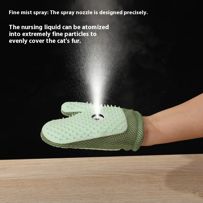 FurMist – 4-in-1 Steam Grooming Mist Glove